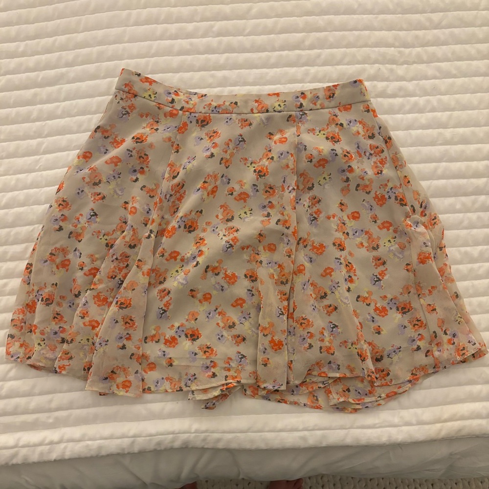 Floral skirt